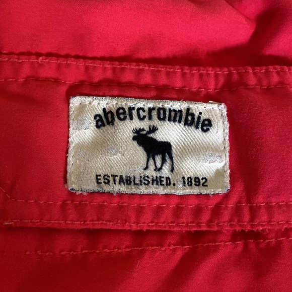 Abercrombie - Boys XL - Swim Trunks - Hot Red Pink / Magenta - Picture 13 of 15